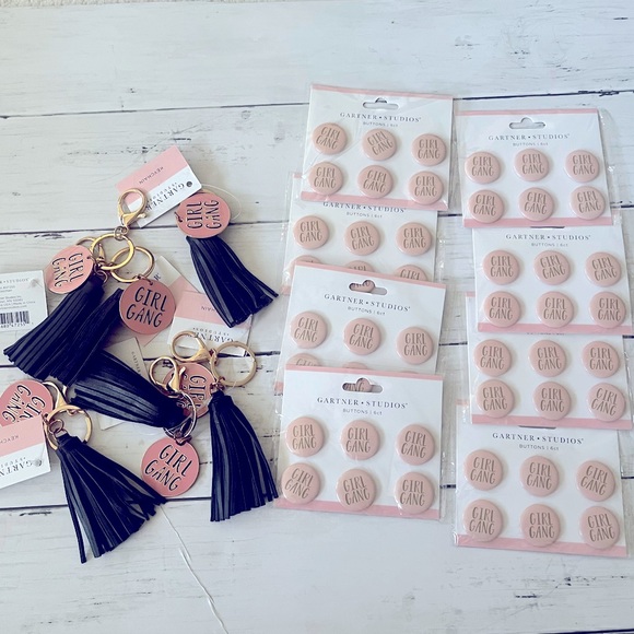 Accessories - Keychain and Button Lot